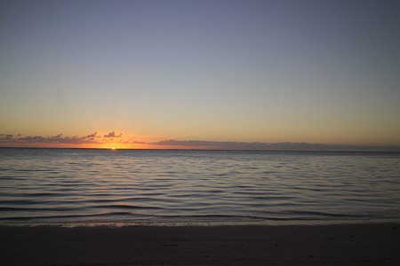 Sunrise in Samoa