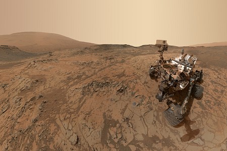 NASA Curiosity Mars rover selfie

Sol 868-884