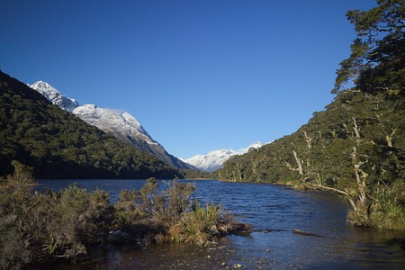 Lake Howden on the Routeburn Track
