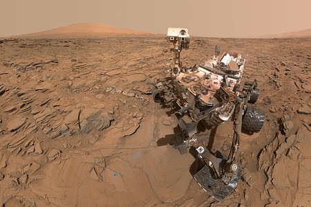 NASA Curiosity Mars rover selfie

Sol 1338