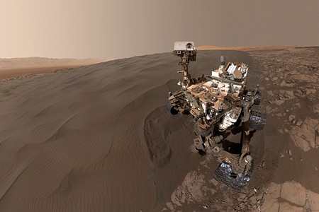 NASA Curiosity Mars rover selfie

Sol 1228